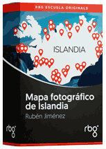 Mapa Fotográfico de Islandia en RBG Escuela